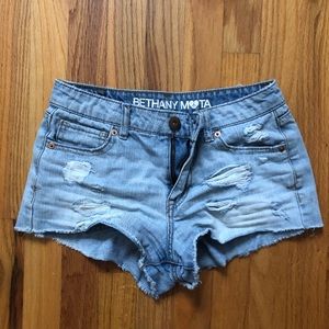 Bethany Mota Denim Shorts